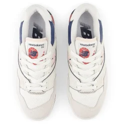 NEW BALANCE - Collezione Donna New Balance - Sneakers Bbw550Np - Bianco Blu Rosso<Collezione Scarpe Donna Sneakers