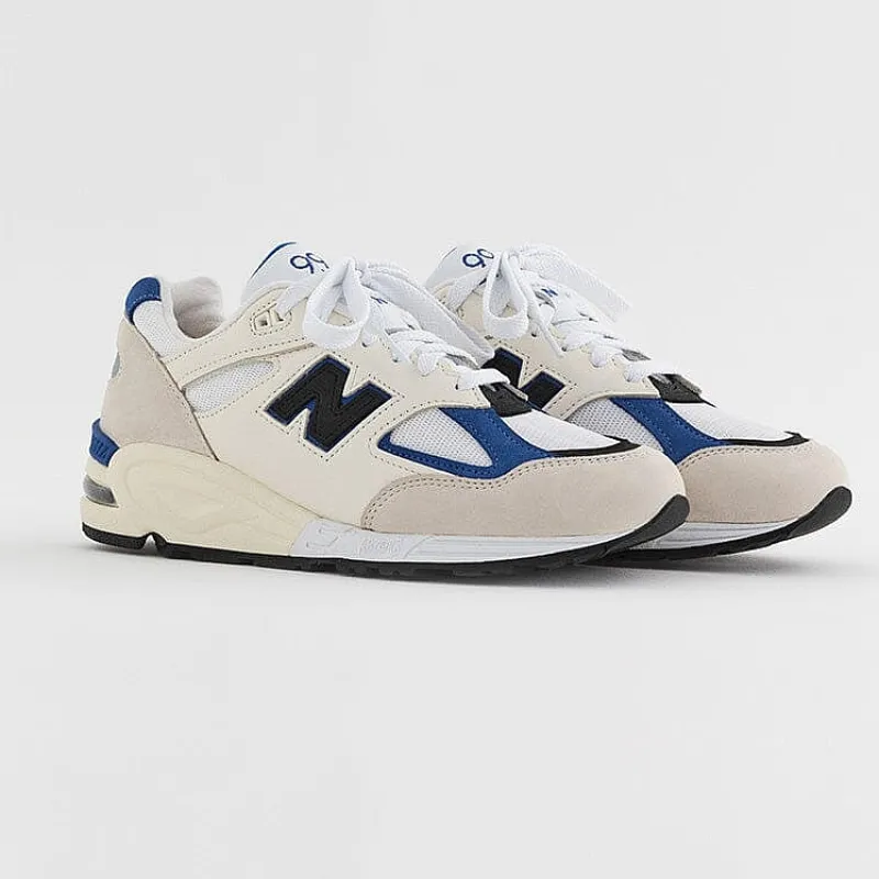 NEW BALANCE - Collezione Uomo New Balance - Sneakers Limited Edition Teddy Santis M990Wb2 - Bianco<Collezione Scarpe Uomo Sneakers