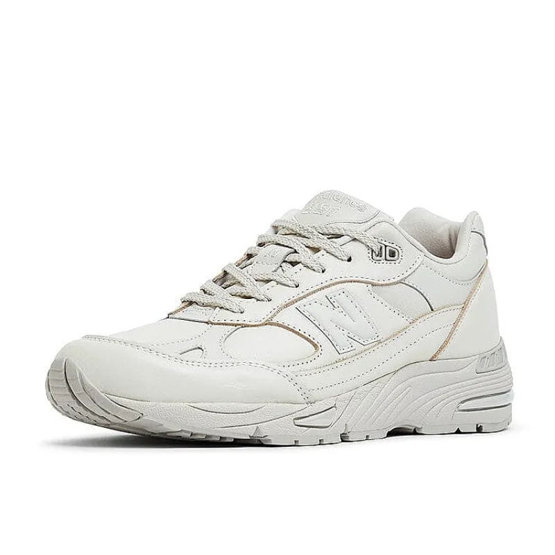 NEW BALANCE - Collezione Uomo New Balance - Sneakers M991Ow - Pelle Bianco<Collezione Scarpe Uomo Sneakers