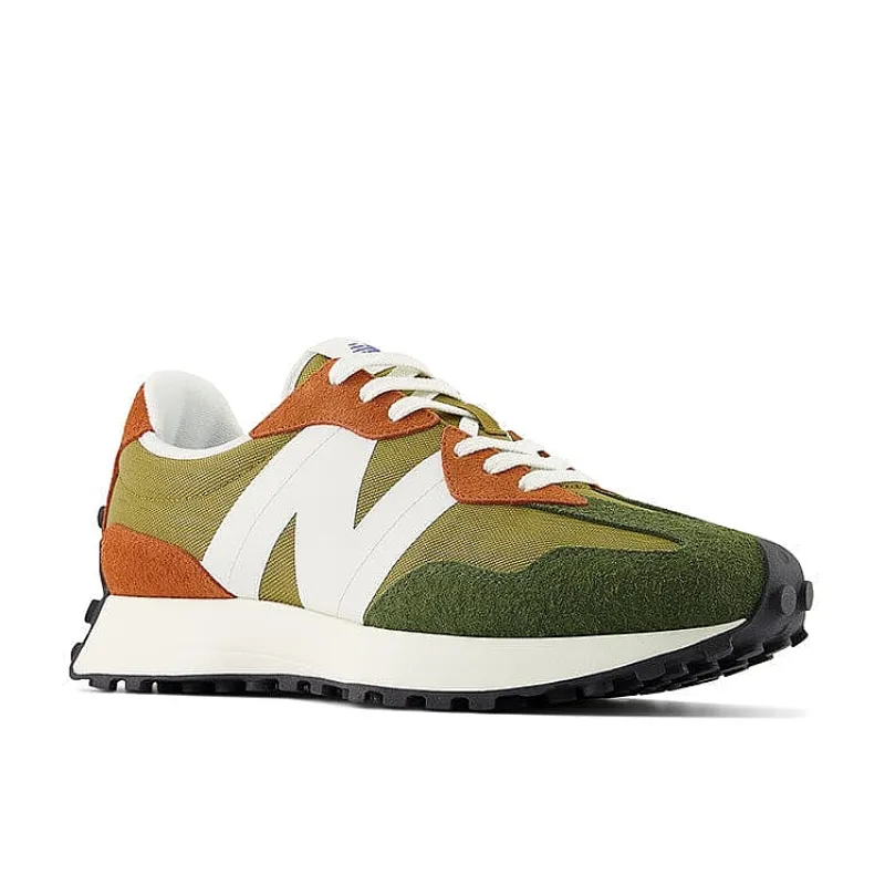 NEW BALANCE - Collezione Donna New Balance - Sneakers Ms327Hc - Verde Arancione<Collezione Scarpe Donna Sneakers