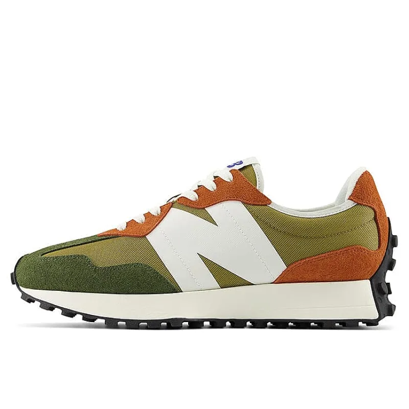 NEW BALANCE - Collezione Donna New Balance - Sneakers Ms327Hc - Verde Arancione<Collezione Scarpe Donna Sneakers