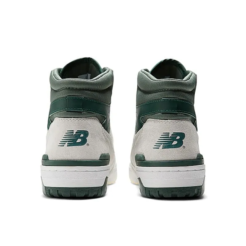 NEW BALANCE - Collezione Donna New Balance - Sneakers Unisex Bb650Rvg - Bianco Verde<Collezione Scarpe Donna Sneakers