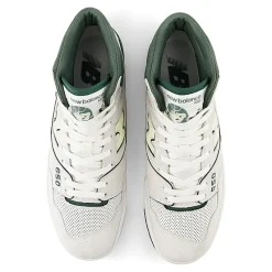 NEW BALANCE - Collezione Donna New Balance - Sneakers Unisex Bb650Rvg - Bianco Verde<Collezione Scarpe Donna Sneakers
