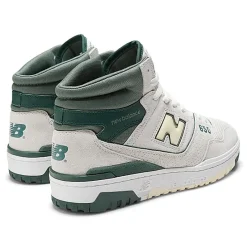 NEW BALANCE - Collezione Donna New Balance - Sneakers Unisex Bb650Rvg - Bianco Verde<Collezione Scarpe Donna Sneakers