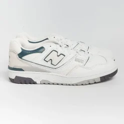 NEW BALANCE - Collezione Uomo New Balance - Sneakers Unisex Bb550Wcb - Bianco Petrolio<Collezione Scarpe Uomo Sneakers