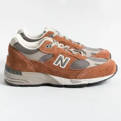 NEW BALANCE - Collezione Donna New Balance - Sneakers W991Pty - Arancione<Collezione Scarpe Donna Sneakers