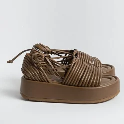 PALOMA BARCELO - Sandali Con Tacco - Danae - 8623121- Cuoio<Collezione Scarpe Donna Sandali Con Tacco