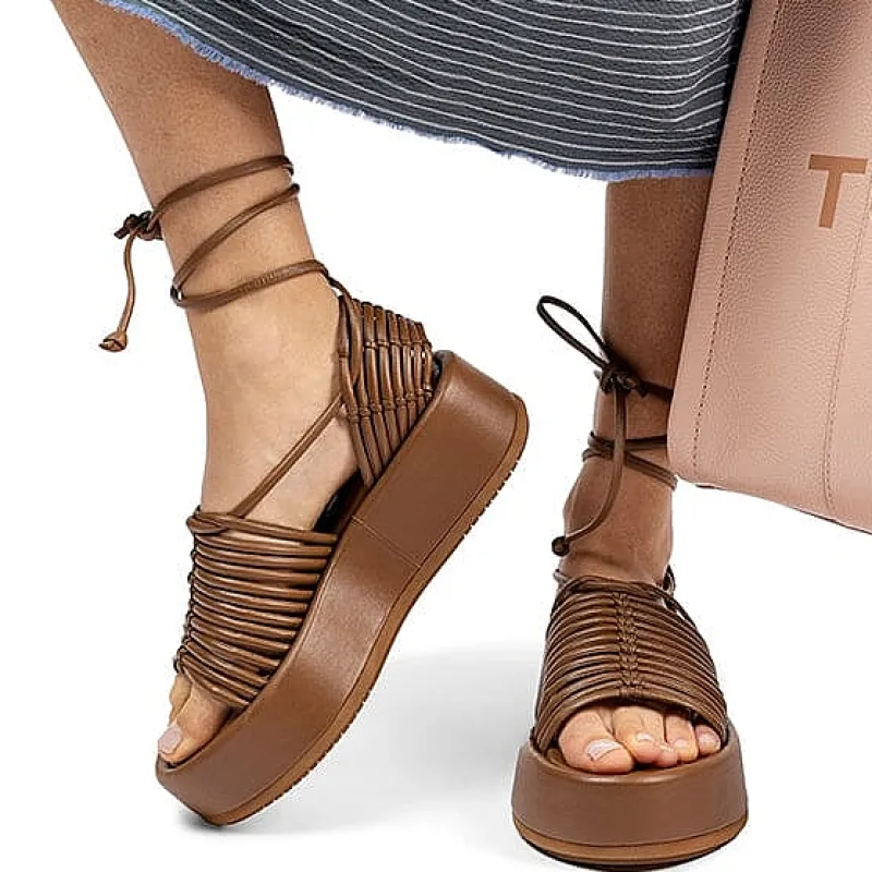 PALOMA BARCELO - Sandali Con Tacco - Danae - 8623121- Cuoio<Collezione Scarpe Donna Sandali Con Tacco