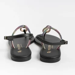 PAOLA FIORENZA - Sandali Bassi Infradito - Ss2336 - Nero<Collezione Scarpe Donna Infradito