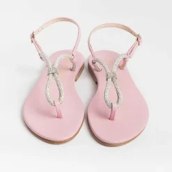 PAOLA FIORENZA - Sandali Bassi Infradito - Ss2336 - Rosa<Collezione Scarpe Donna Sandali Bassi