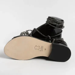 PAOLA FIORENZA - Sandali Bassi- Fd22 - Nero<Collezione Scarpe Donna Sandali Bassi