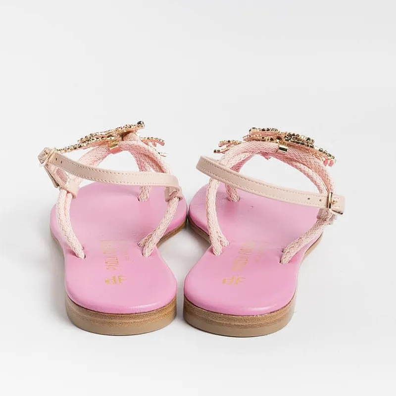 PAOLA FIORENZA - Sandali Bassi Infradito -Ps370 - Rosa<Collezione Scarpe Donna Sandali Bassi