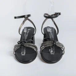 PAOLA FIORENZA - Sandali Con Tacco - Fd13 - Nero<Collezione Scarpe Donna Sandali Con Tacco