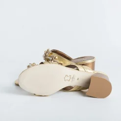 PAOLA FIORENZA - Sandali Con Tacco - Fb901 - Ambra<Collezione Scarpe Donna Sandali Con Tacco