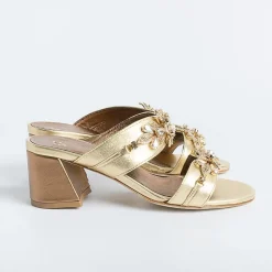 PAOLA FIORENZA - Sandali Con Tacco - Fb901 - Ambra<Collezione Scarpe Donna Sandali Con Tacco