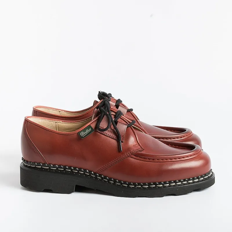 Paraboot - 212306 - Allacciata Beaubourg/Griff - Lis Rouge/Rosso<Collezione Scarpe Donna Allacciate