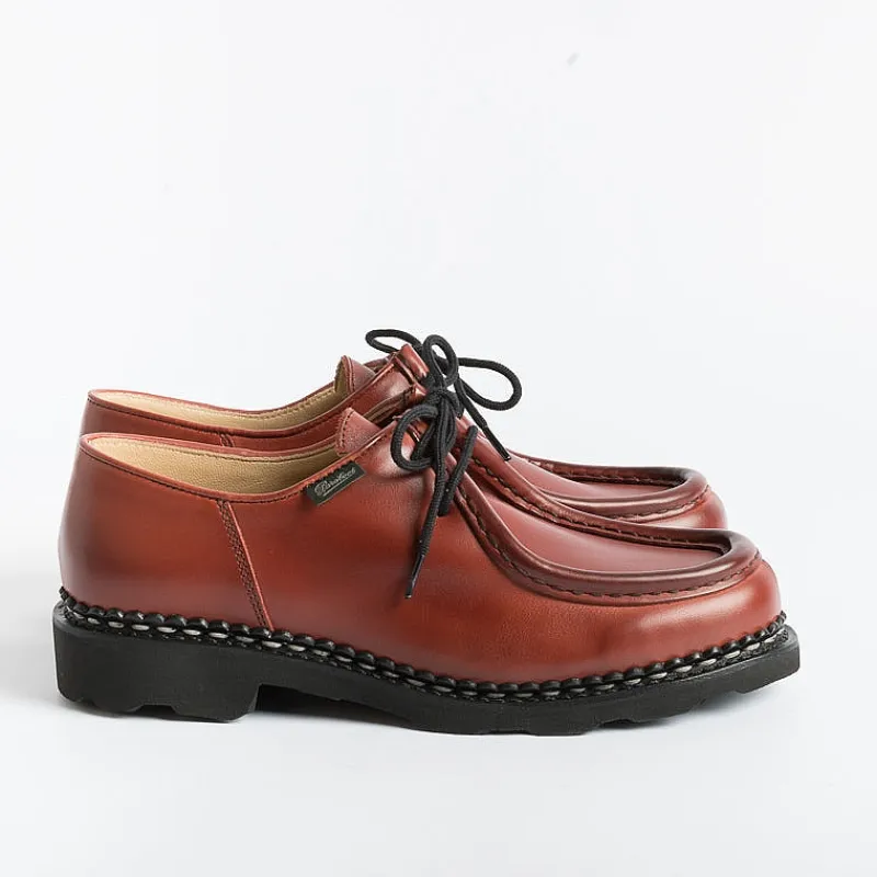 Paraboot - 088606 - Allacciata Michael Griff - Lis Rouge/Rosso<Collezione Scarpe Donna Allacciate
