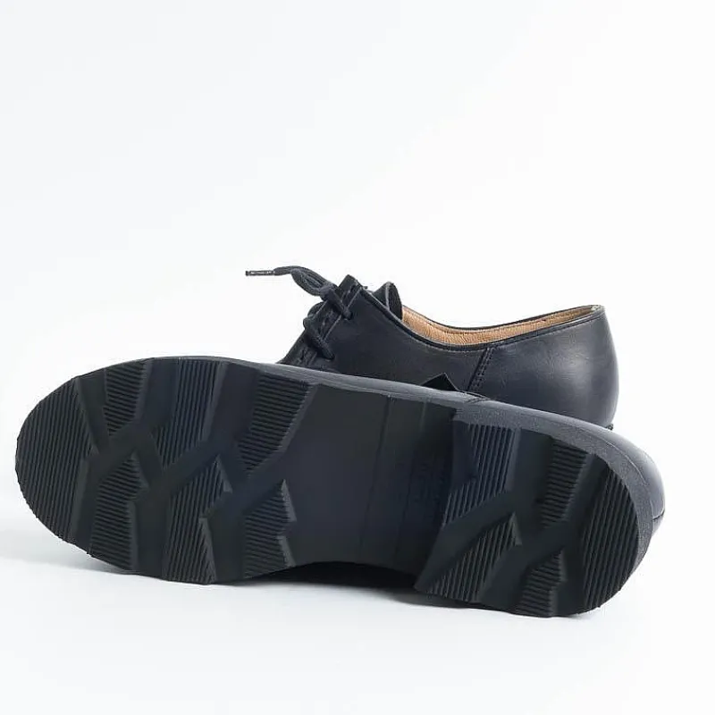 Paraboot - 721204 - Allacciata Michael Griff - Lis Noir<Collezione Scarpe Donna Allacciate