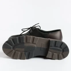Paraboot - 216715 - Derby Michael Rework/Marche - Lis Noir/Cafe<Collezione Scarpe Uomo Allacciate
