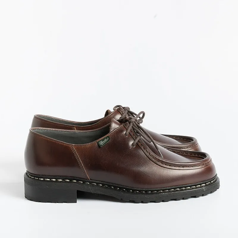 Paraboot - 210703 -Derby Michael - Lis Ecorce Cognac<Collezione Scarpe Uomo Allacciate