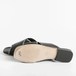 Pedro Miralles - Mules - 18051 - Pelle Nero<Collezione Scarpe Donna Mules