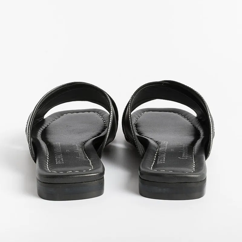 Pedro Miralles - Mules - 18051 - Pelle Nero<Collezione Scarpe Donna Mules