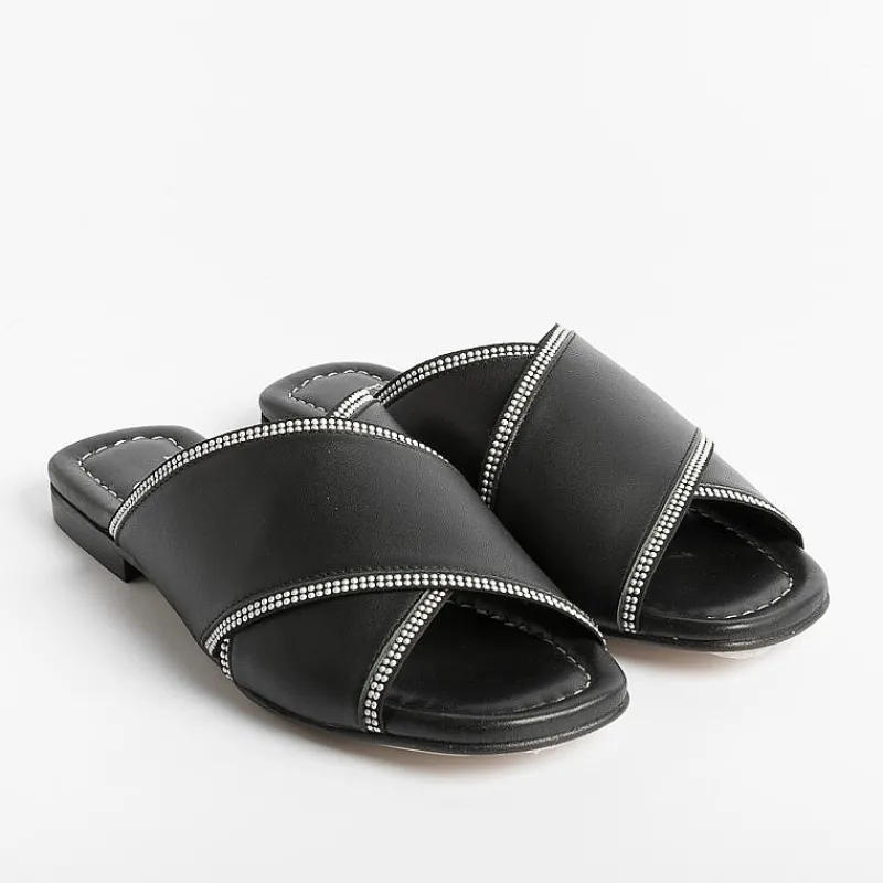 Pedro Miralles - Mules - 18051 - Pelle Nero<Collezione Scarpe Donna Mules