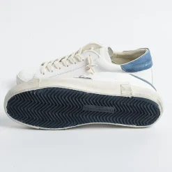 Philippe Model Paris Philippe Model - Sneakers Prlu Vp16 - Parisx - Bianco Bluette<Collezione Scarpe Uomo Sneakers
