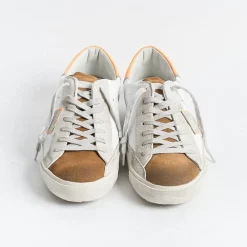 Philippe Model Paris Philippe Model - Sneakers Prlu Wx25 - Parisx - Arancione Cuoio<Collezione Scarpe Uomo Sneakers