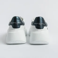 Philippe Model Paris Philippe Model - Sneakers Bjld Wm02 - Tres Temple - Bianco Petrolio<Collezione Scarpe Donna Sneakers