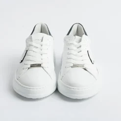Philippe Model Paris Philippe Model - Sneakers Bjld Wm02 - Tres Temple - Bianco Petrolio<Collezione Scarpe Donna Sneakers