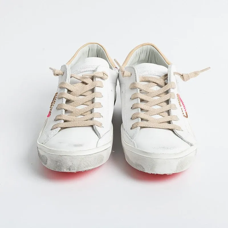 Philippe Model Paris Philippe Model - Sneakers Prld Vb35 - Parisx - Beige<Collezione Scarpe Donna Sneakers