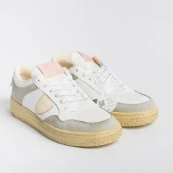 Philippe Model Paris Philippe Model -Sneakers Lyld Cp01 - Lyon - Bianco Grigio<Collezione Scarpe Donna Sneakers