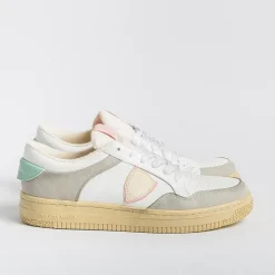 Philippe Model Paris Philippe Model -Sneakers Lyld Cp01 - Lyon - Bianco Grigio<Collezione Scarpe Donna Sneakers