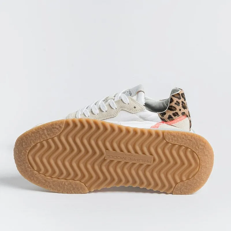 Philippe Model Paris Philippe Model -Sneakers Tyld Gp07 - Tropez 2.1 - Glitter Pop Coral<Collezione Scarpe Donna Sneakers