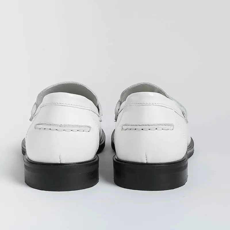 POESIE VENEZIANE - Mocassino - Jpg30New - Abrasivato Bianco<Collezione Scarpe Donna Mocassini