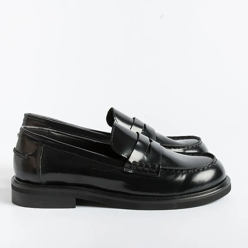 POESIE VENEZIANE - Mocassino - Jpg30Q - Abrasivato Nero<Collezione Scarpe Donna Mocassini