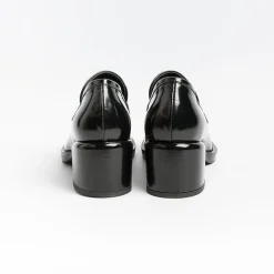 POESIE VENEZIANE - Mocassino Decollete - Sma23 - Abrasivato Nero<Collezione Scarpe Donna Mocassini