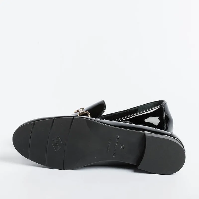 POESIE VENEZIANE - Mocassino - Jja65 - Vernice Nero<Collezione Scarpe Donna Mocassini