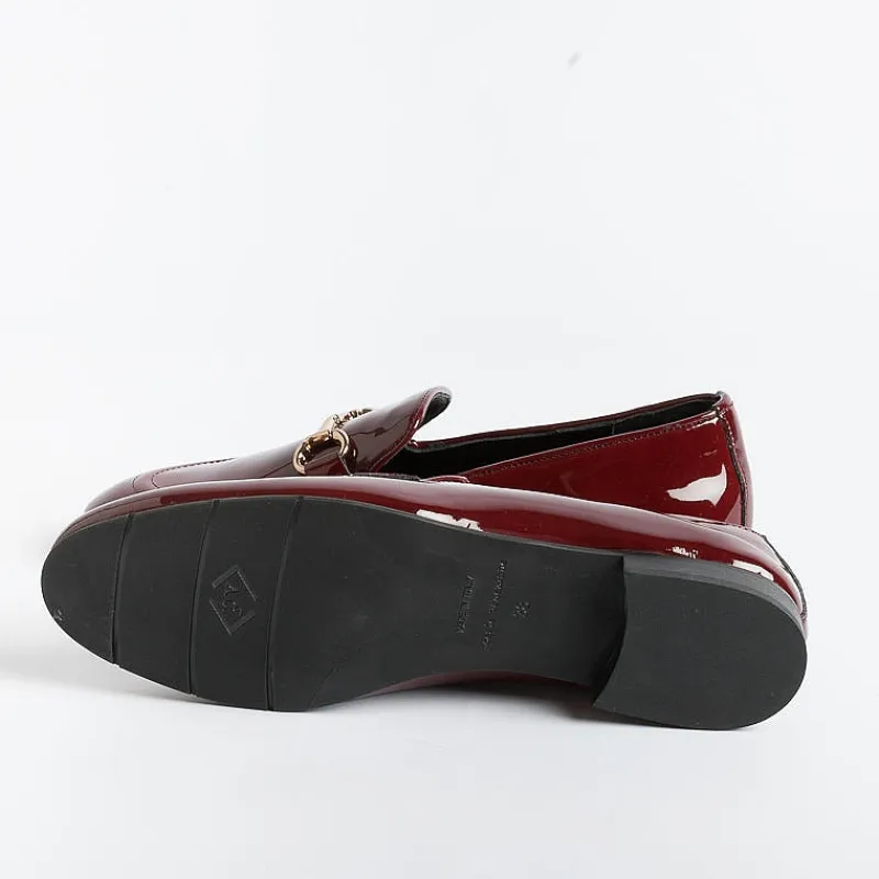 POESIE VENEZIANE - Mocassino - Jja65 - Vernice Bordeaux<Collezione Scarpe Donna Mocassini