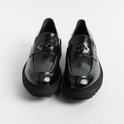 POESIE VENEZIANE - Mocassino -Fsl23 - Abrasivato Nero<Collezione Scarpe Donna Mocassini
