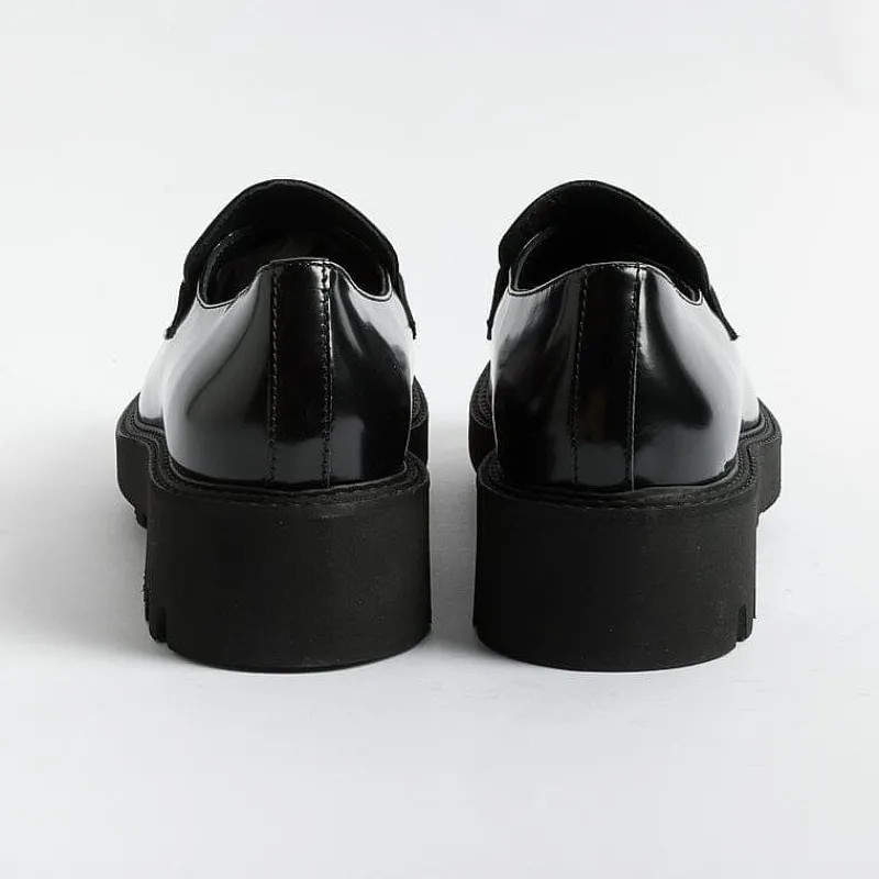 POESIE VENEZIANE - Mocassino -Fsl23 - Abrasivato Nero<Collezione Scarpe Donna Mocassini