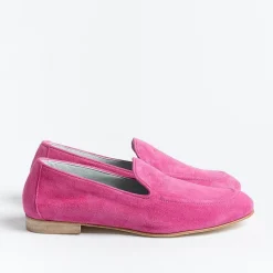 POESIE VENEZIANE - Mocassino - Jja69 - Camoscio Fucsia<Collezione Scarpe Donna Mocassini