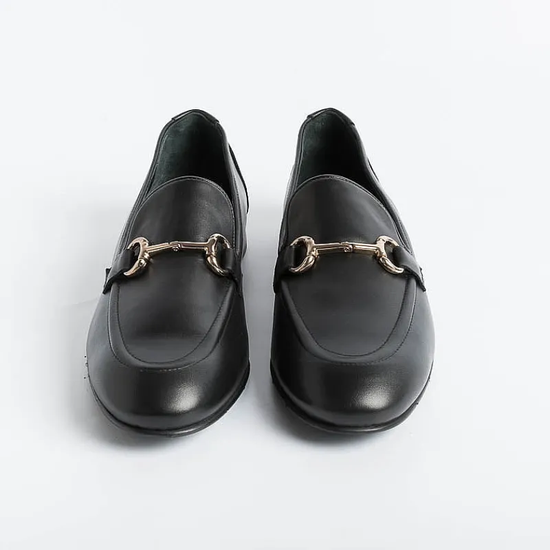 POESIE VENEZIANE - Mocassino - Jja65 - Pelle Nex Nero<Collezione Scarpe Donna Mocassini