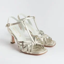 POESIE VENEZIANE - Sandali Con Tacco -B80 - Platino<Collezione Scarpe Donna Sandali Con Tacco