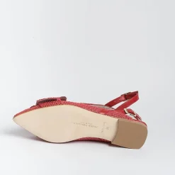 POESIE VENEZIANE - Sling Back - Apataki - Df32 - Rosso<Collezione Scarpe Donna Sling Back