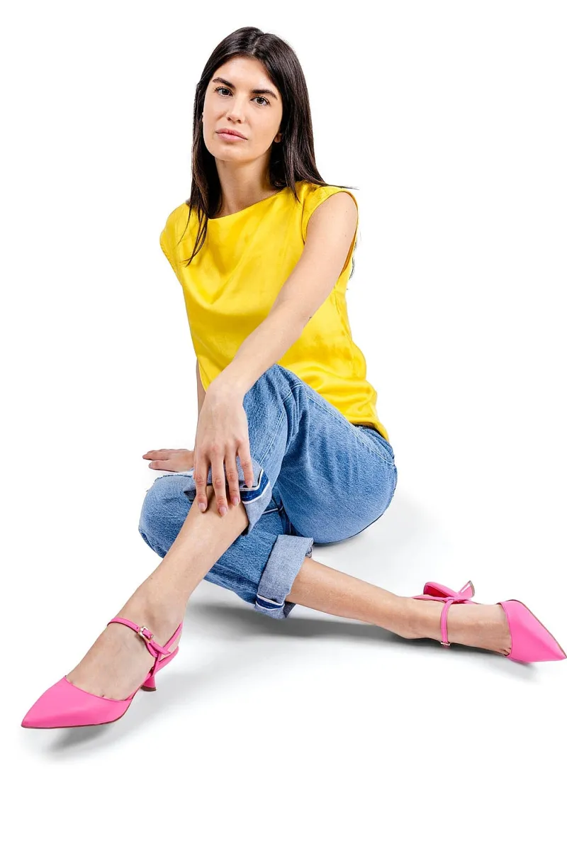 POESIE VENEZIANE - Sling Back - Cherie - Mi51B - Rosa Fucsia<Collezione Scarpe Donna Sling Back