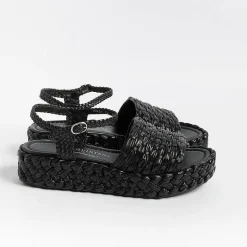 PONS QUINTANA - Sandali Con Tacco - Forli 10318 - Nero<Collezione Scarpe Donna Sandali Con Tacco