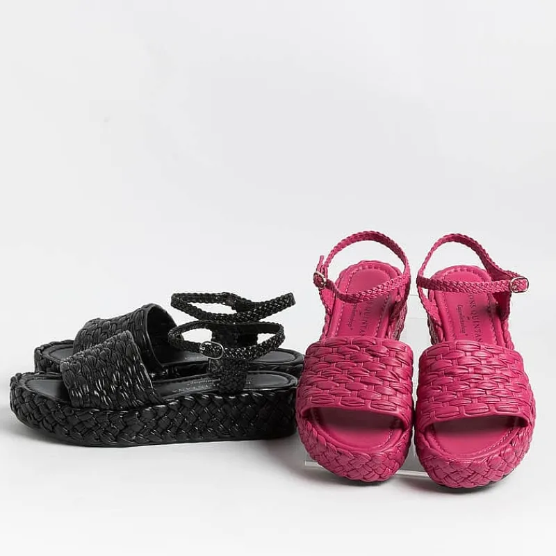 PONS QUINTANA - Sandali Con Tacco - Forli 10318 - Fucsia<Collezione Scarpe Donna Sandali Con Tacco
