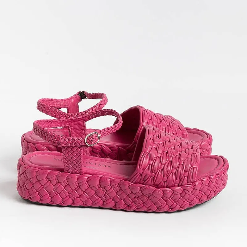 PONS QUINTANA - Sandali Con Tacco - Forli 10318 - Fucsia<Collezione Scarpe Donna Sandali Con Tacco